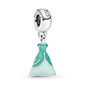 Charms Pendentes Vestidos Princesas