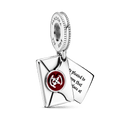 Charm Pendente Carta De Hogwarts - Harry Potter