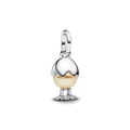 Charm Pendente Ovo E Pintinho Em Dois Tons