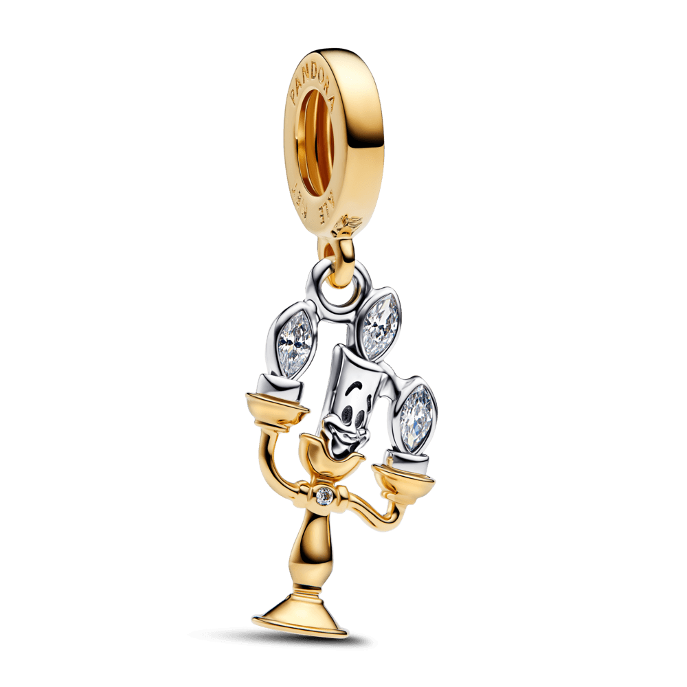 Charm Pendente Disney Candelabro Lumière A Bela E A Fera