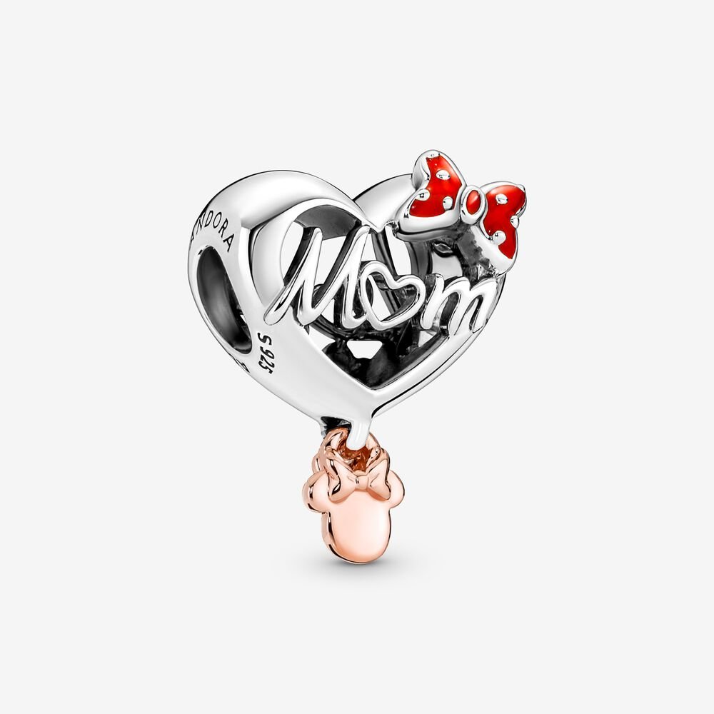 Charm Coração de Mãe Minnie