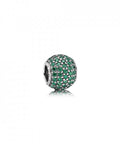 Charm pavé verde