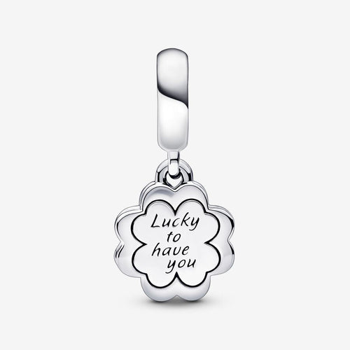 Charm Amizade em Trevo 4 Folhas
