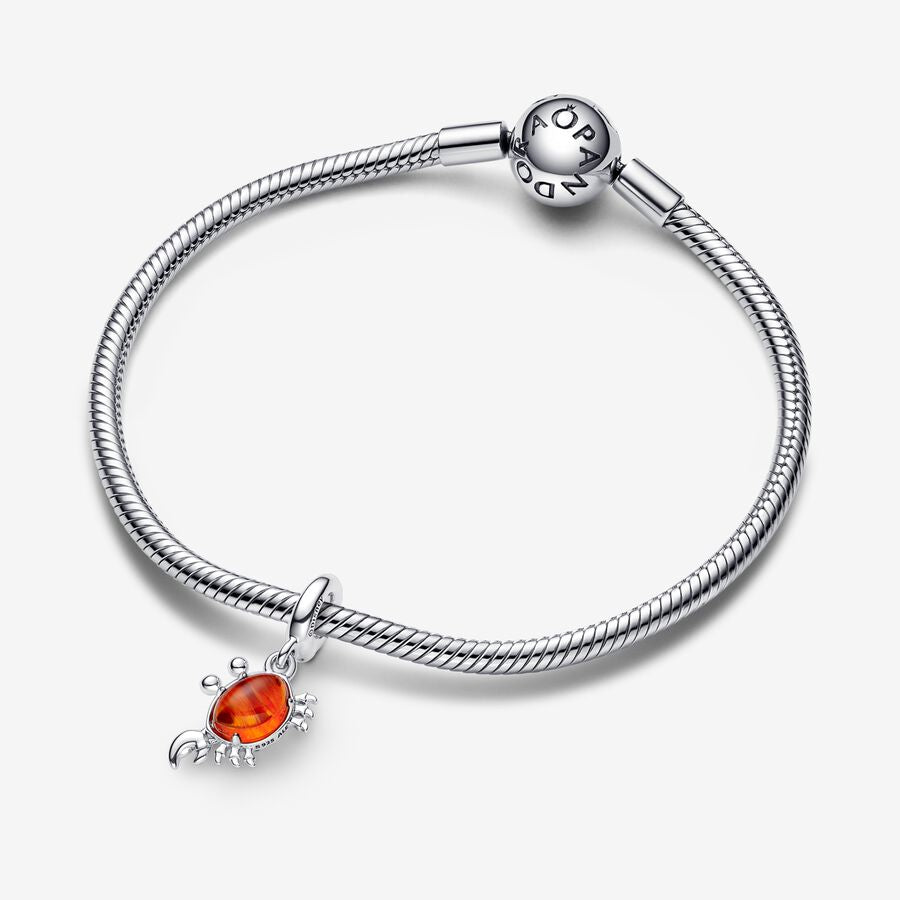Charm Pendente Caranguejo Sebastião de A Pequena Sereia