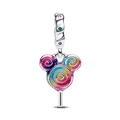Charm Prata Pendente Disney Pirulito Do Mickey
