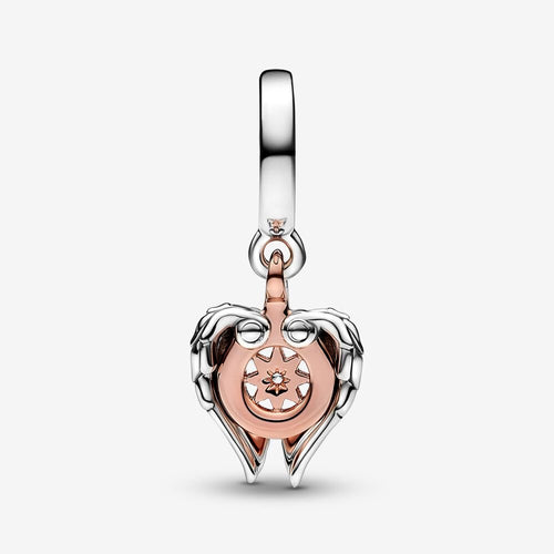 Charm Asas de Anjo e Bussola Celestial