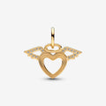 Charm Coração e Asas de Anjo