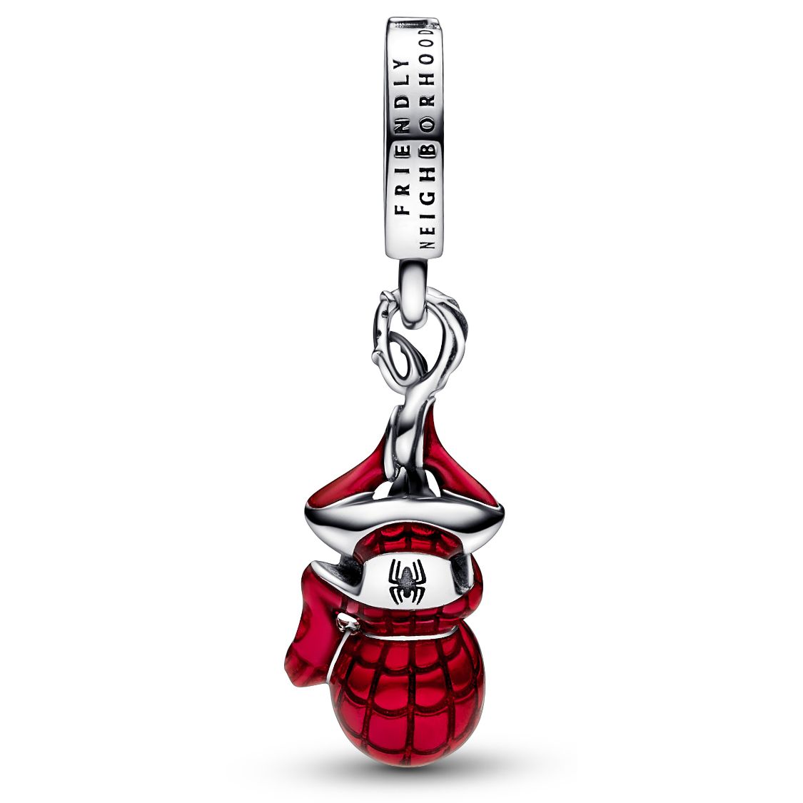 Charm Homem-Aranha Pendurado