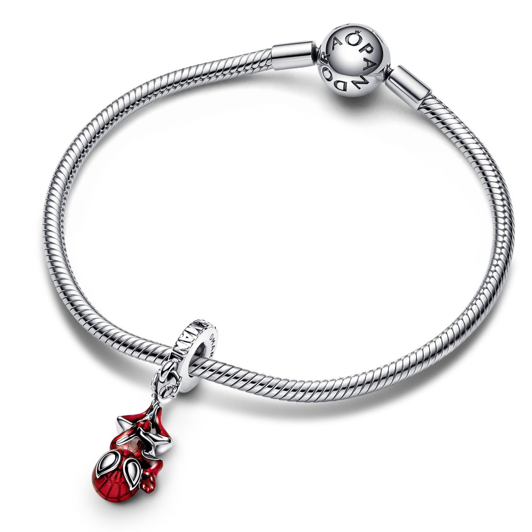 Charm Homem-Aranha Pendurado