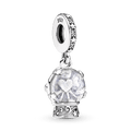 Charm Pendente Anjo do Globo de Neve