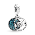 Charm Pendente Mamae Com Globo Em Glitter