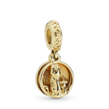 Charm Pendente Simba e Mufasa - Rei Leao