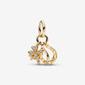 Charm Pendente Trevo da Sorte, Osso do Desejo e Ferradura