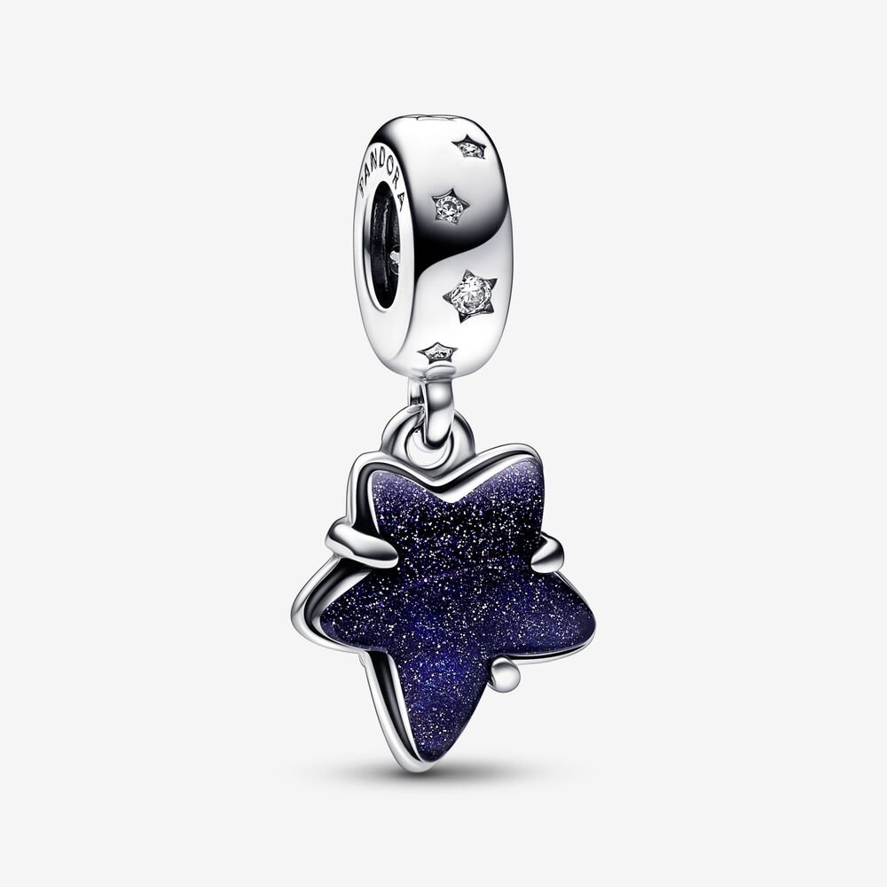 Charm de Murano Estrela da Galáxia