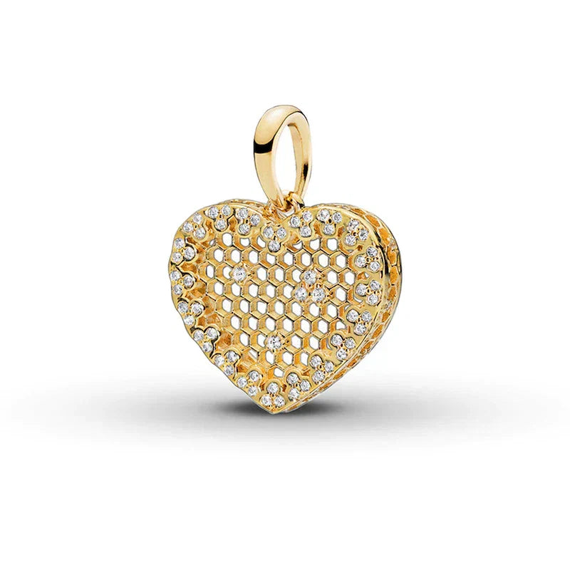 Charm Pendente Favo de Mel