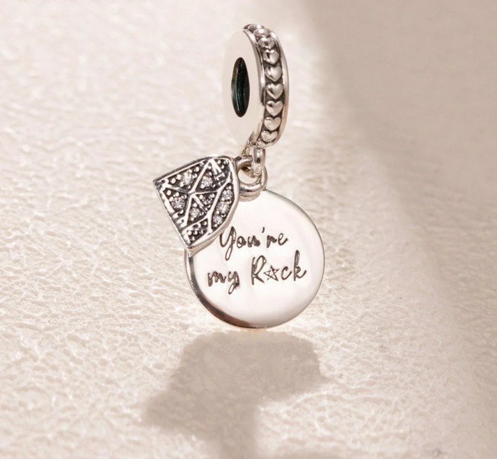 Charm Pendente You're My Rock