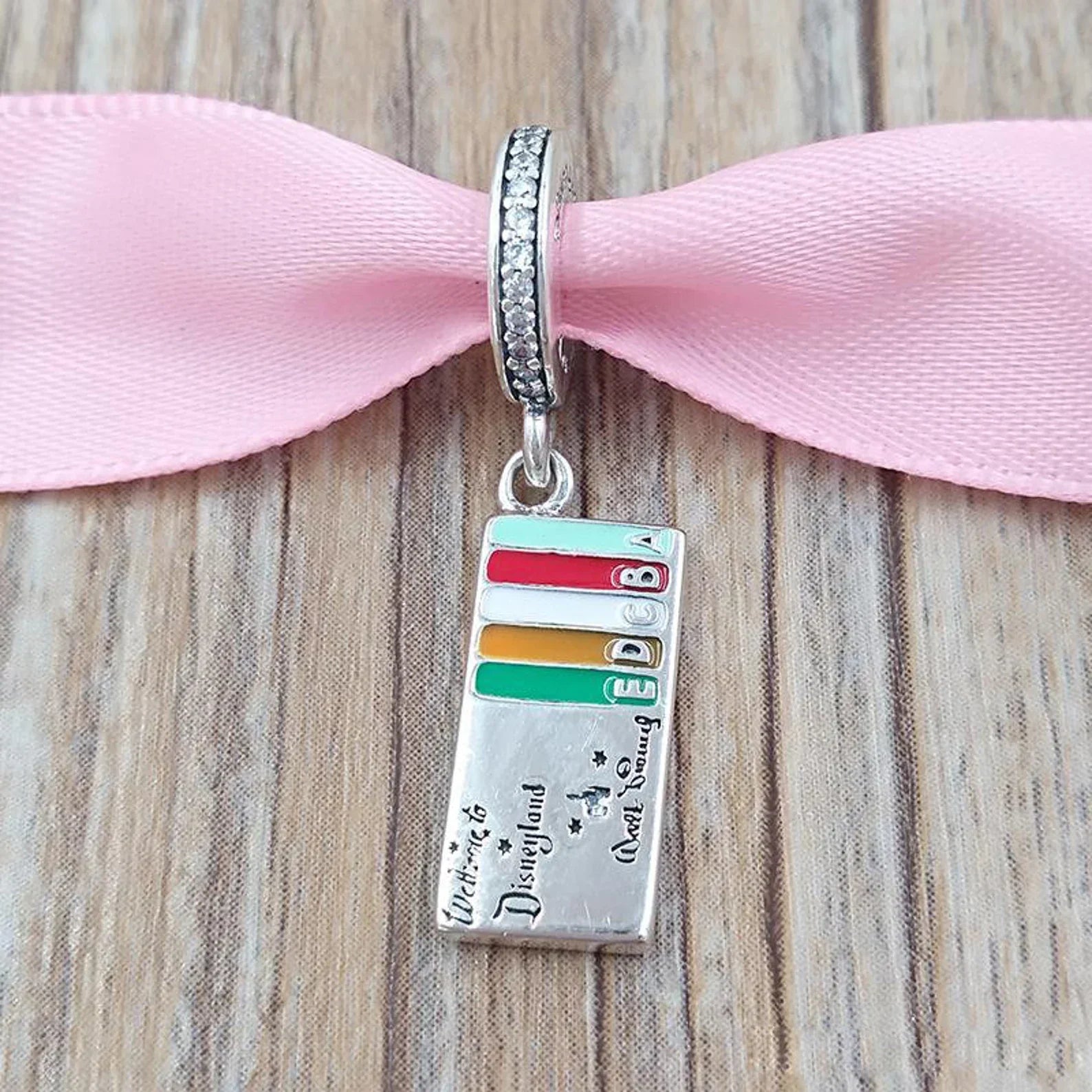 Charm Bilhete Vintage