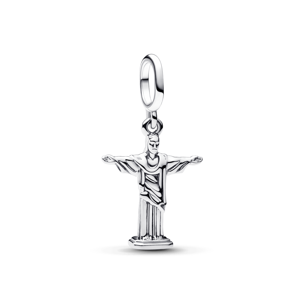 Charm Prata Pendente Cristo Redentor