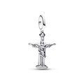 Charm Prata Pendente Cristo Redentor