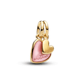 Charm Pendente Coração De Mae E Filha Divisível