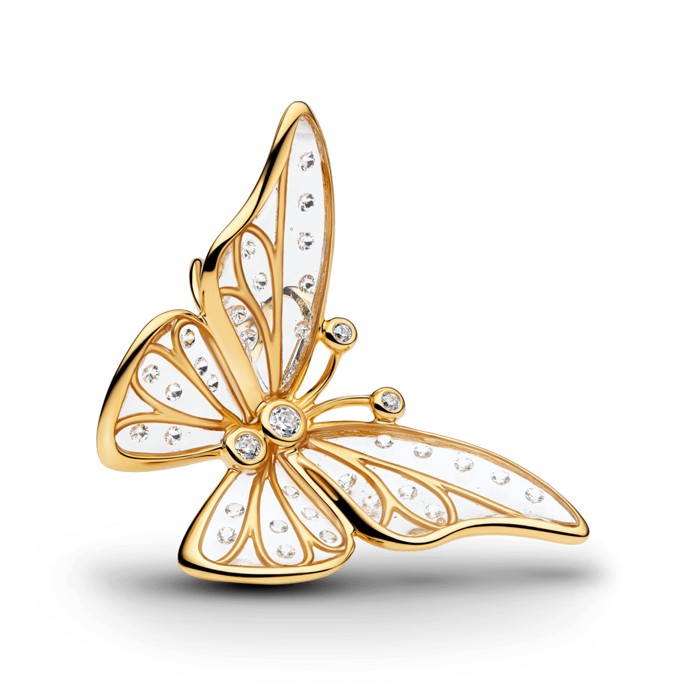 Charm Borboleta Dourada