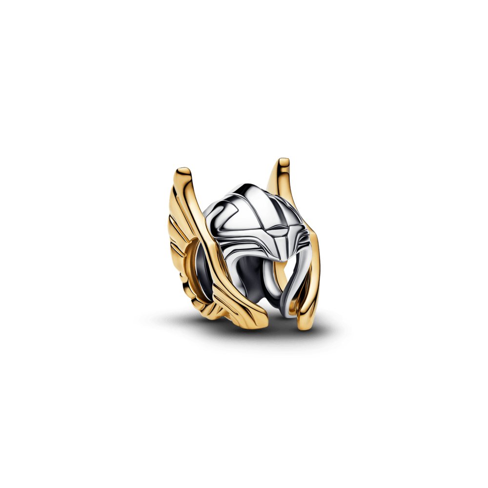 Charm Marvel Capacete Do Thor Em Dois Tons
