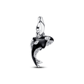 Charm Prata Pendente Orca Brilhante
