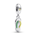 Charm Prata Pendente Chinelo