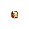 Charm Ouro Marvel Capacete Homem De Ferro