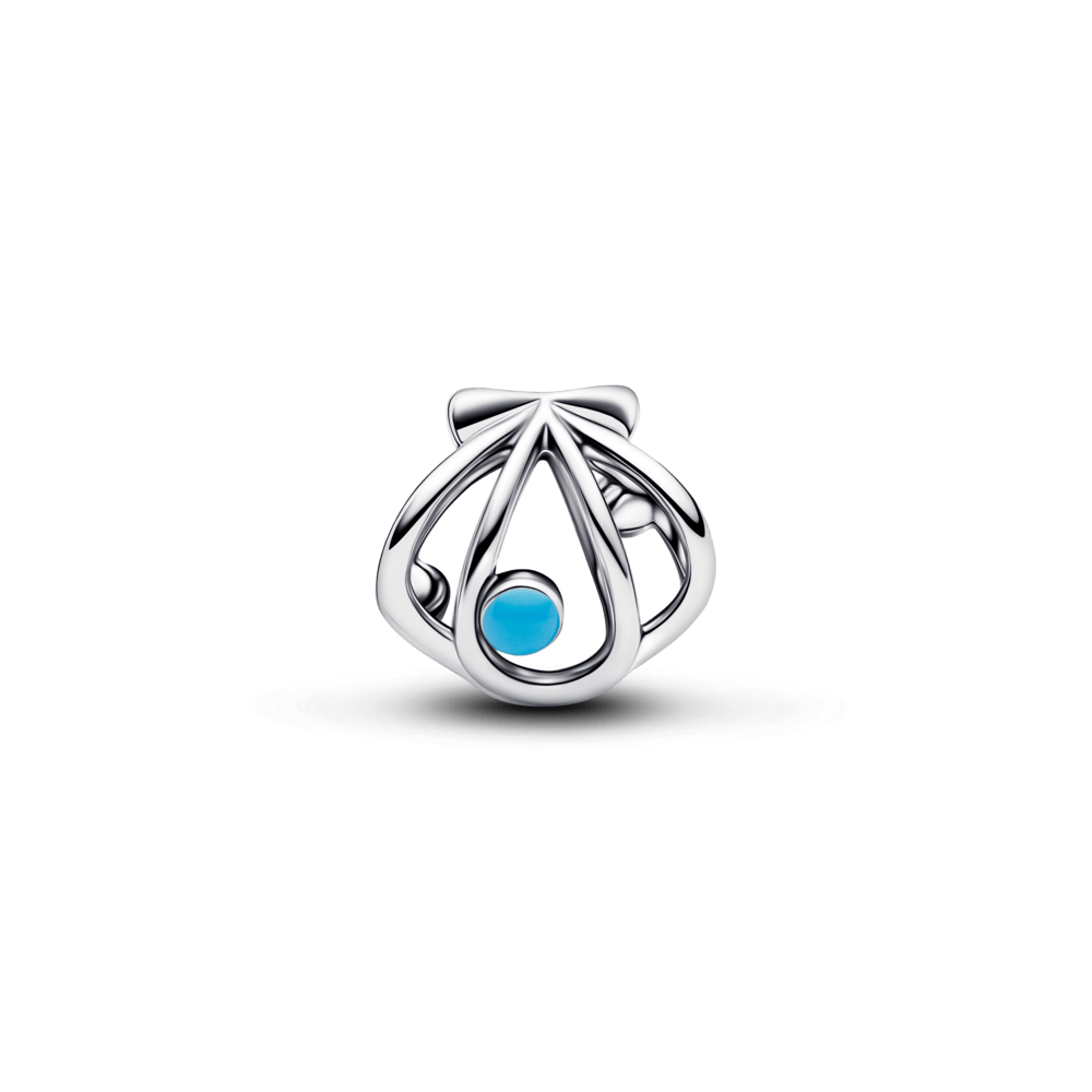 Charm Concha De Prata
