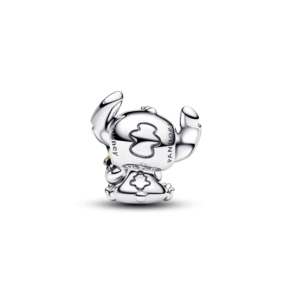 Charm Prata Disney Stitch E Xepa